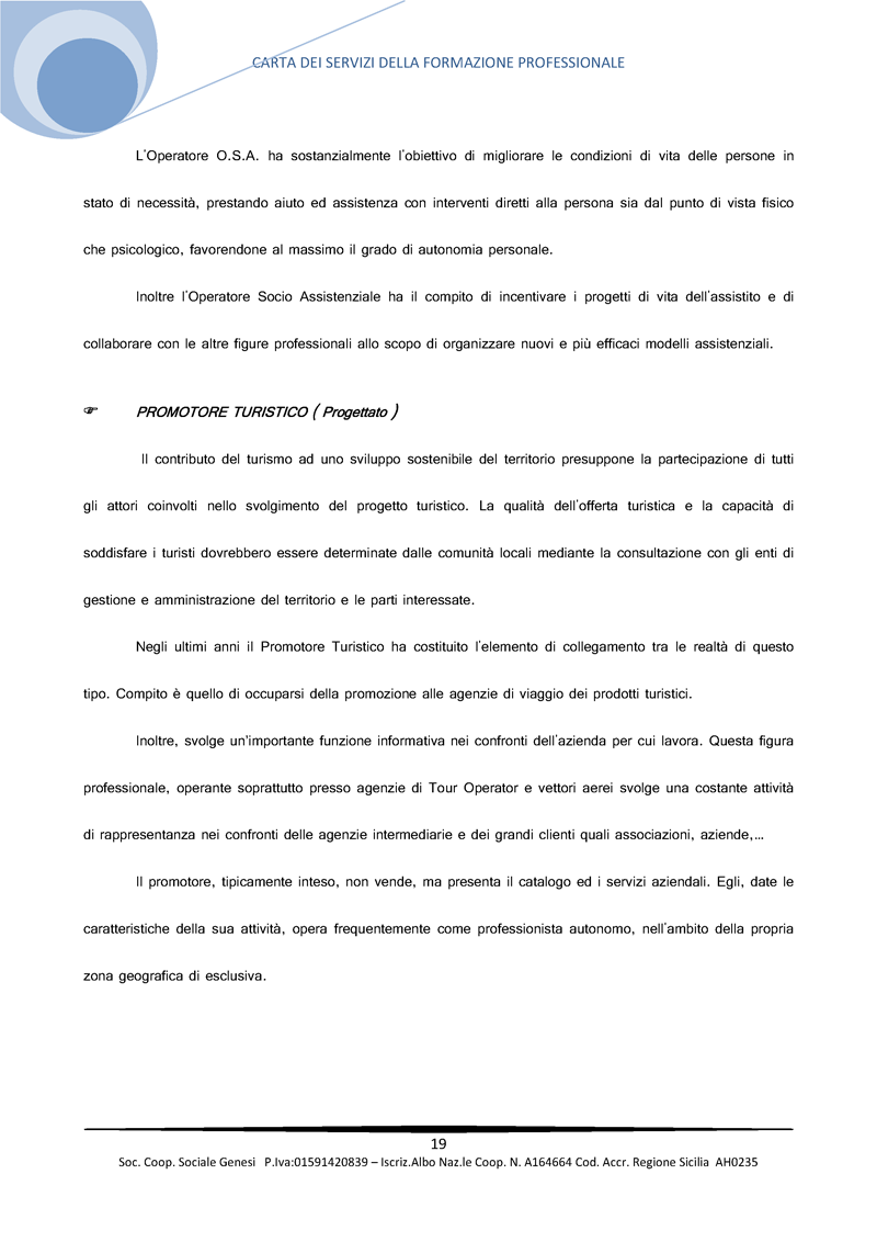 Carta Servizi pag.19